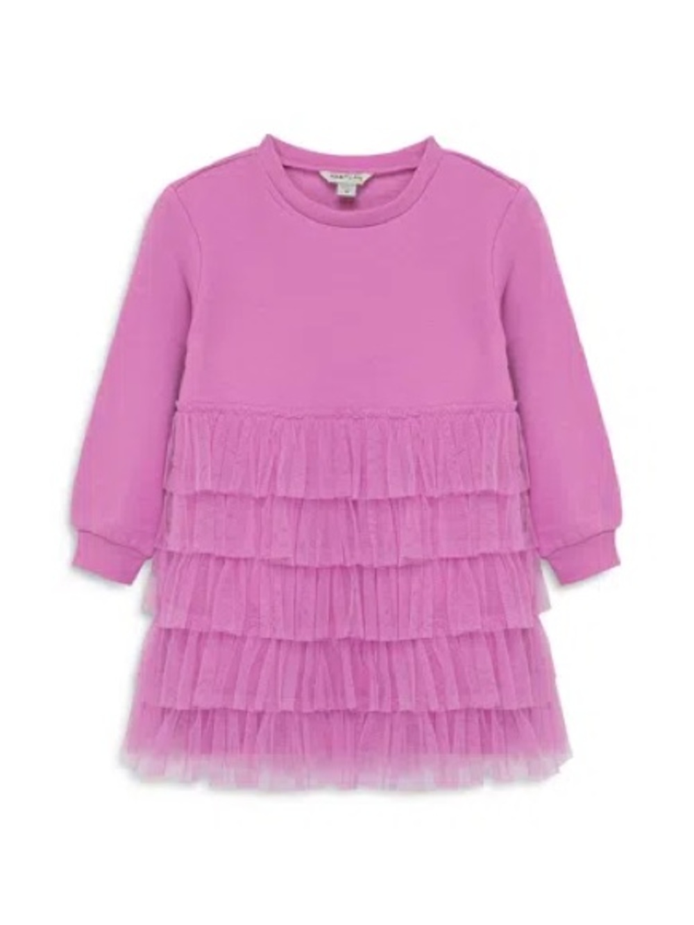 New Girls' Tiered Ruffle Dress - Little Kid In Purple NWT size 4T